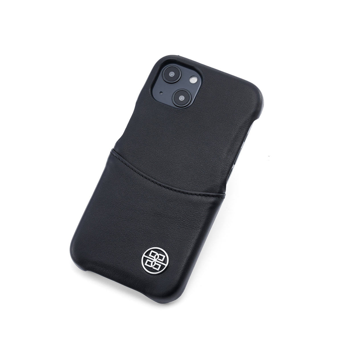 Finley iPhone 13 Case with Pocket in Obsidian Black
