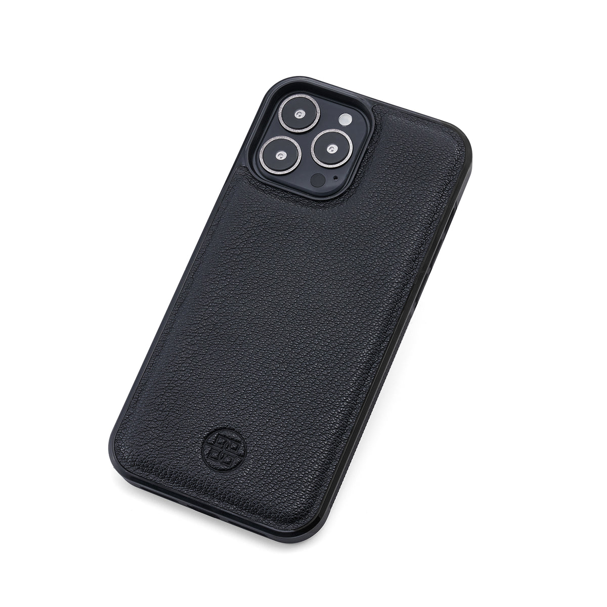 Karter iPhone 13 Pro Max Case in Pebble Grain Black