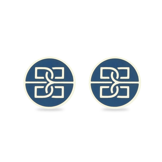 Blue Bolvaint Cufflink