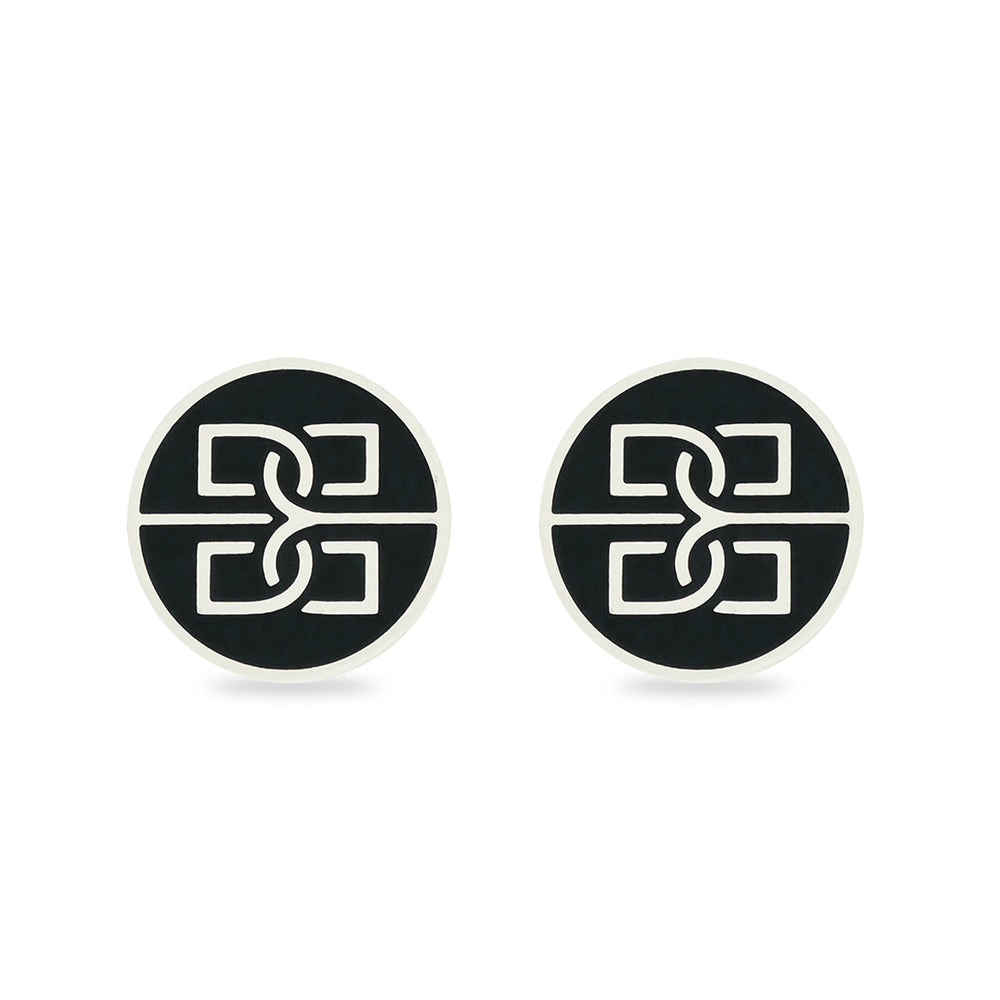 Bolvaint Black Cufflink